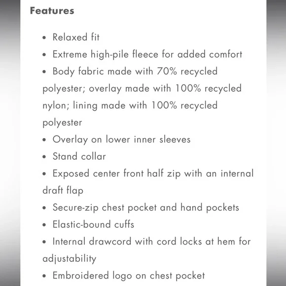 The North Face Extreme Pile Pullover 2 - Picture 8 of 8